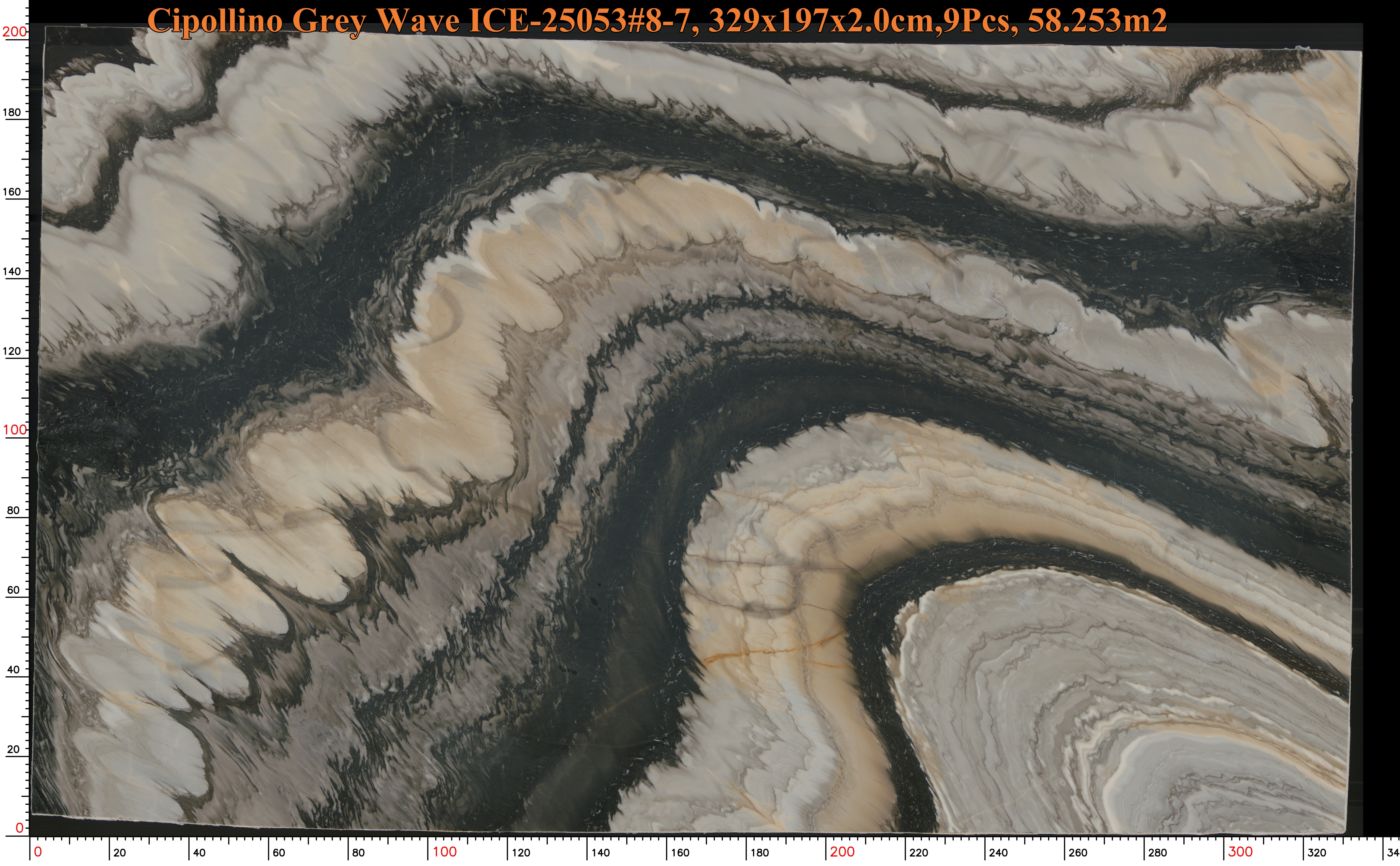 Cipollino Grey Wave