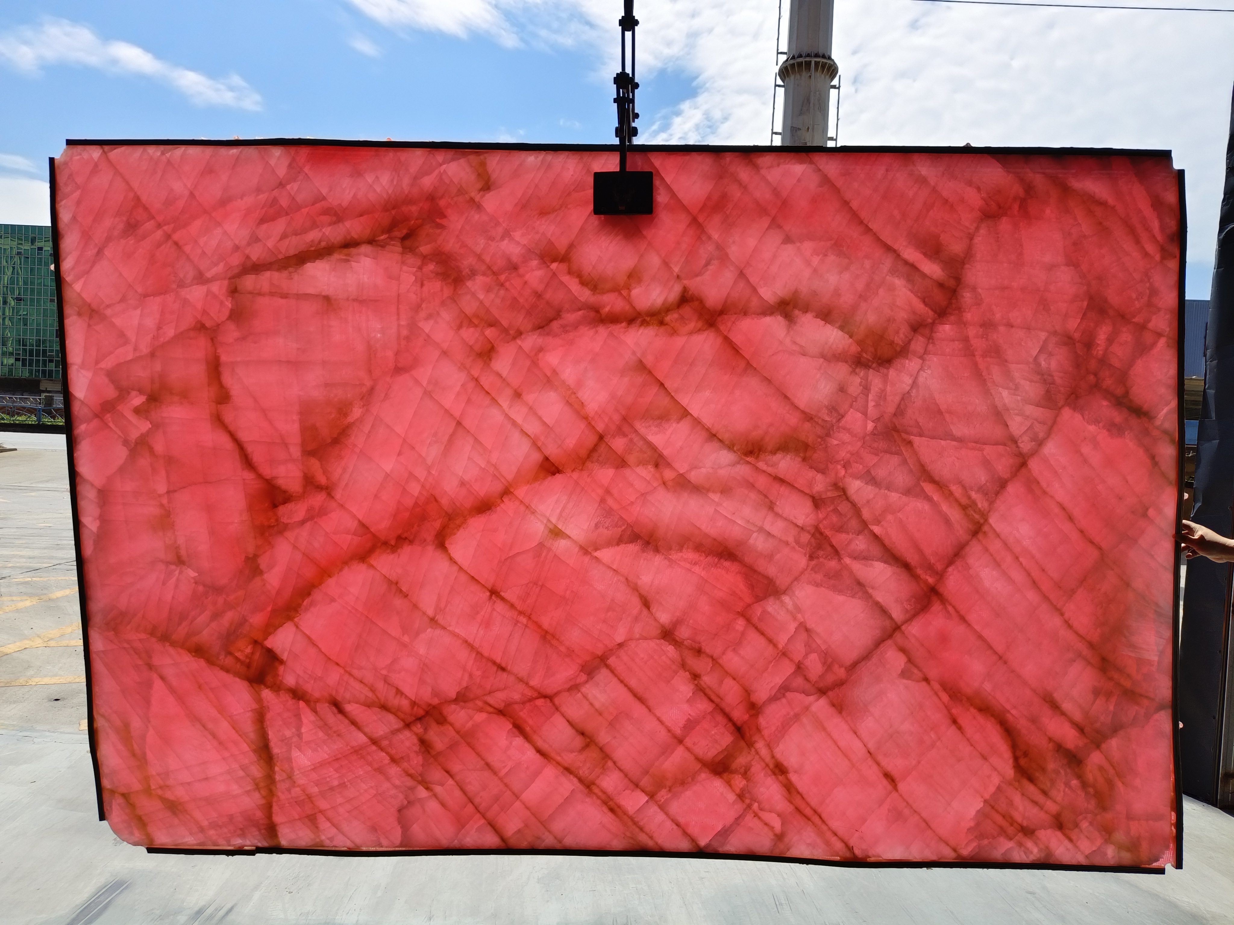 Ice Age Pink Onyx