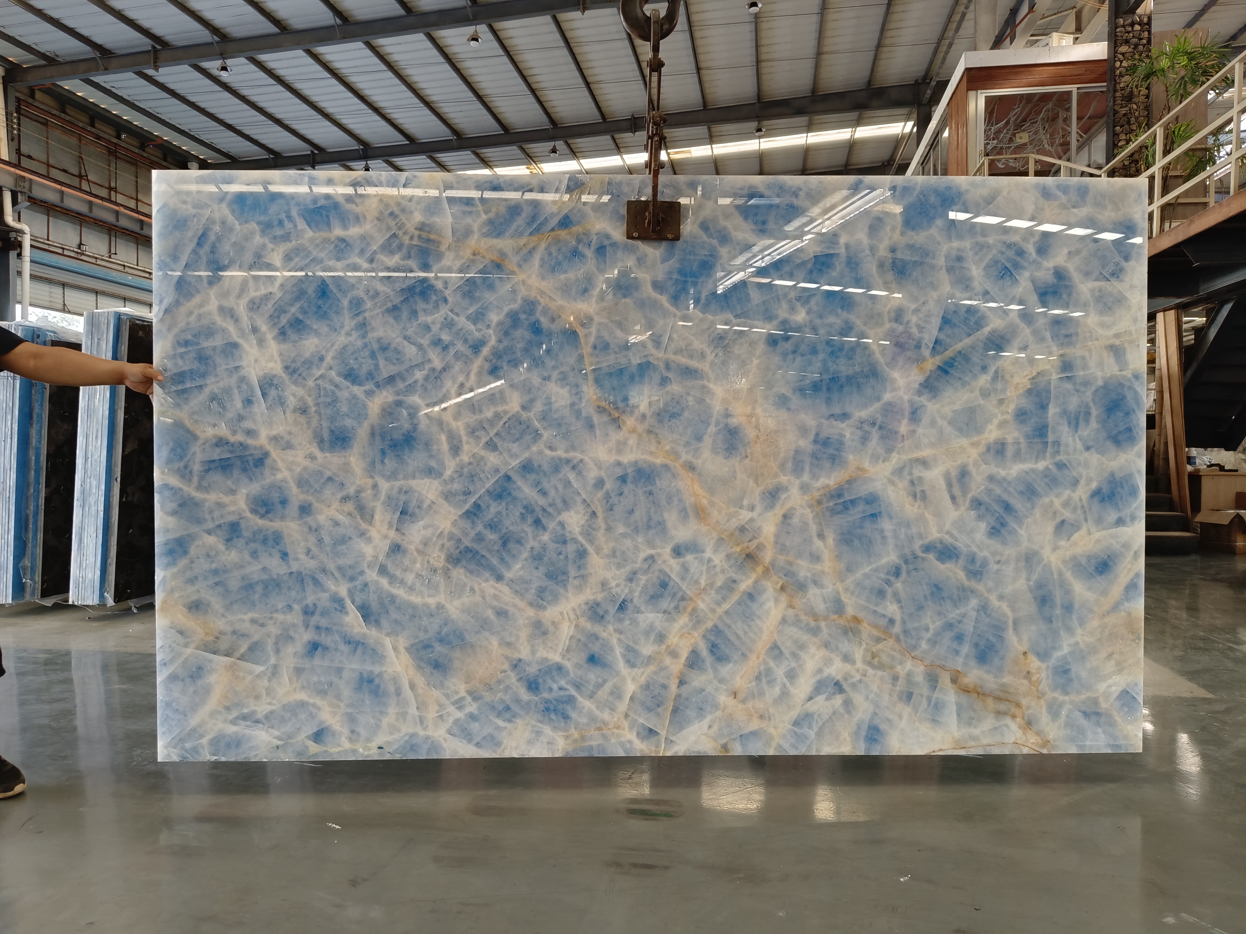Ice Age Blue Onyx