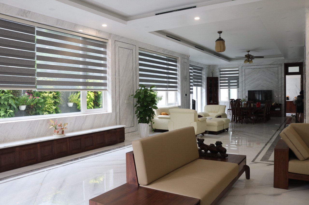 Стінові панелі з мармуру BIANCO VENA #2