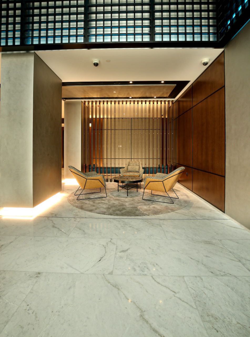 Стінові панелі з мармуру BIANCO VENA #4