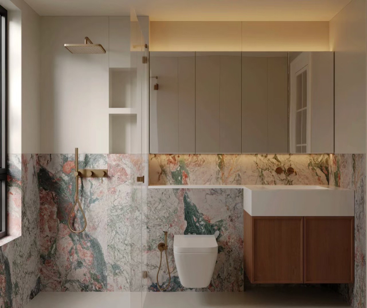 Мармур FOUR SEASONS в інтер'єрі  #5