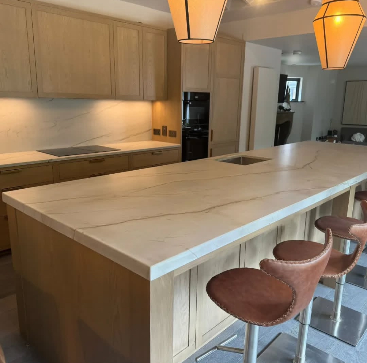 Кварцит LE BLANC в інтер'єрі  #4