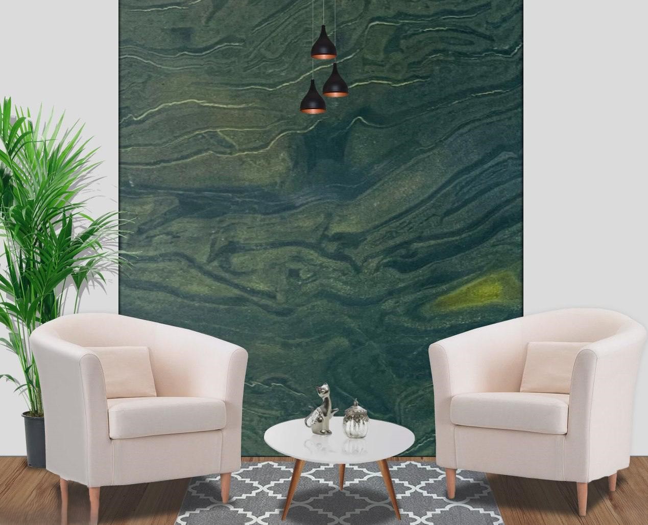 Граніт SERPENTINUS в інтер'єрі  #4